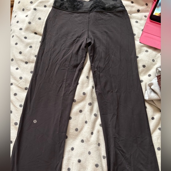 Lululemon Dark Grey Yoga Pants - Picture 1 of 2